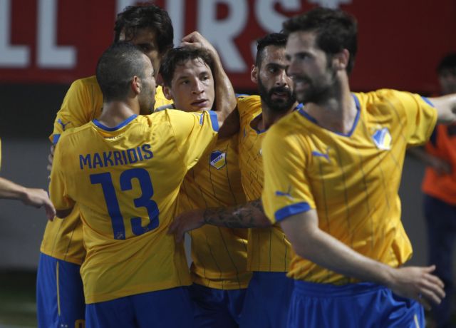 Ο ΑΠΟΕΛ πήρε την πρόκριση στον 3ο προκριματικό μέσα στα Σκόπια